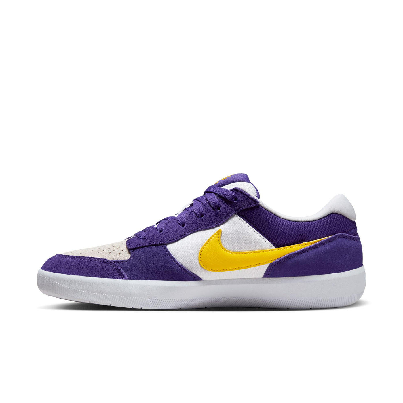 Nike SB 5477 Force 58 - DV5477 - 500 - Purple / White / Yellow
