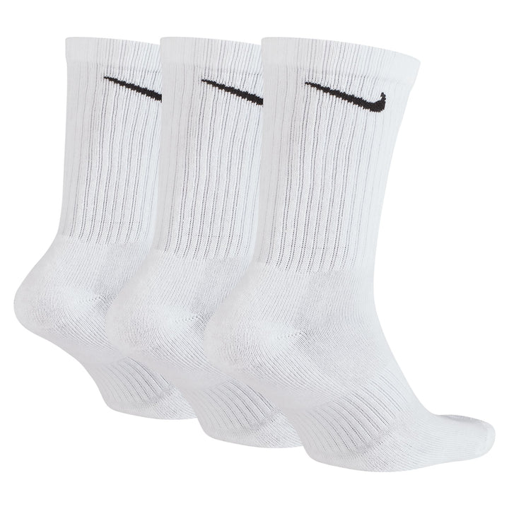 Nike 7664 Everyday Cushioned Crew Socks (3Pair) - 100 White
