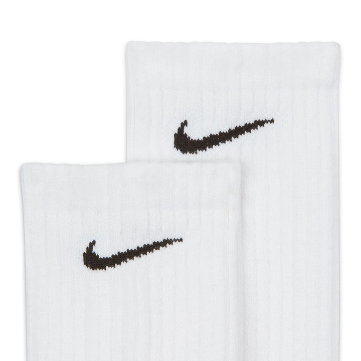 Nike 7664 Everyday Cushioned Crew Socks (3Pair) - 100 White