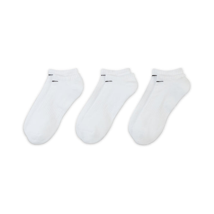 Nike 7673 Everyday Cushioned Socks (3 Pair) - White / Black