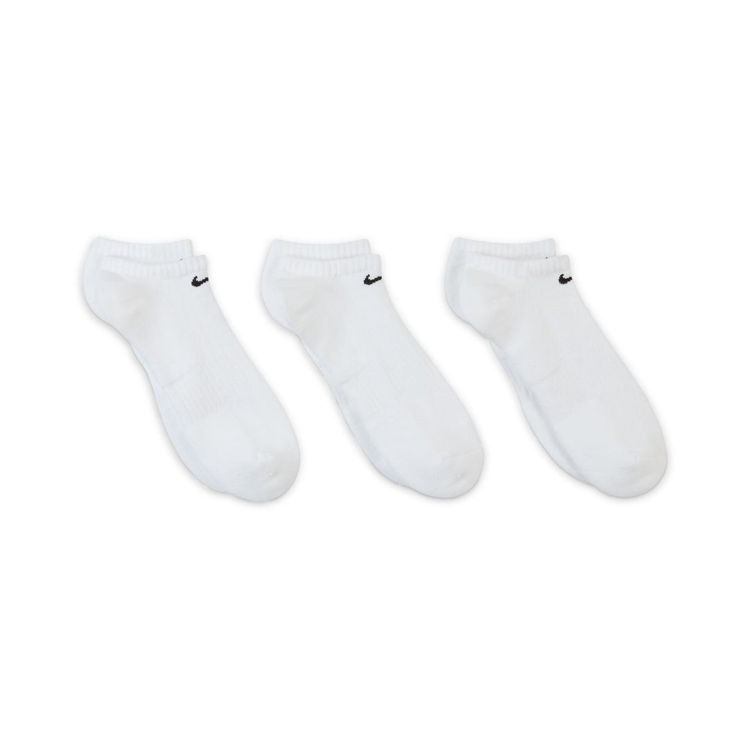 Nike 7673 Everyday Cushioned Socks (3 Pair) - White / Black