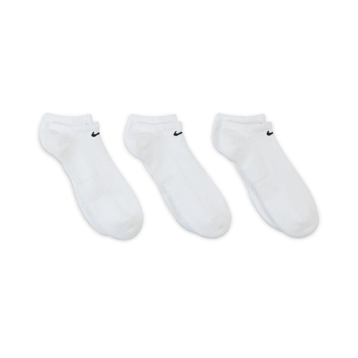 Nike 7673 Everyday Cushioned Socks (3 Pair) - White / Black