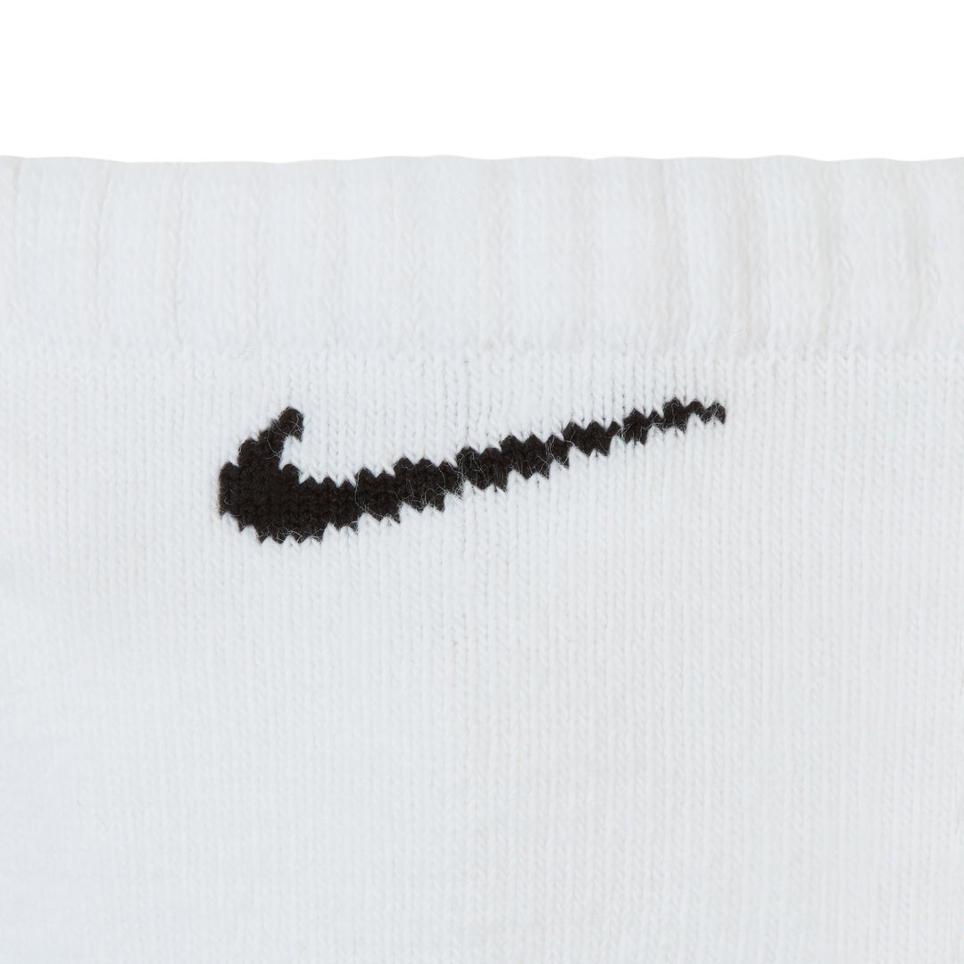 Nike 7673 Everyday Cushioned Socks (3 Pair) - White / Black