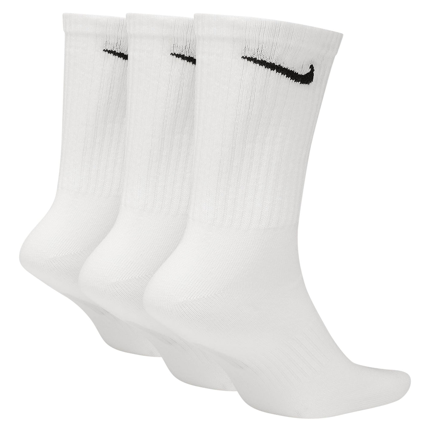 Nike 7676 - 100 Everyday Lightweight Crew Socks (3Pair) - 100 Weiss
