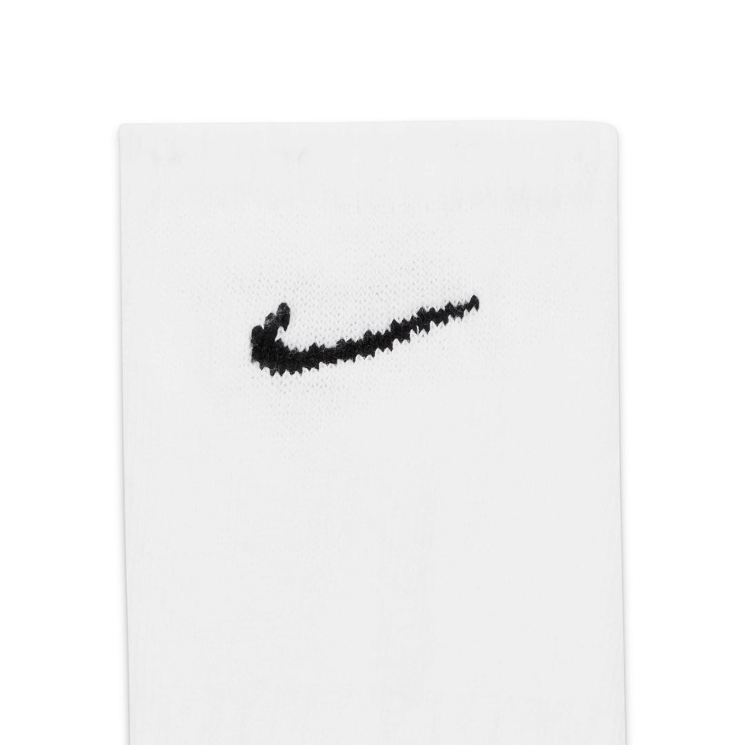 Nike 7678 - 100 Everyday Lightweight No Show Socks (3Pair) - 100 White