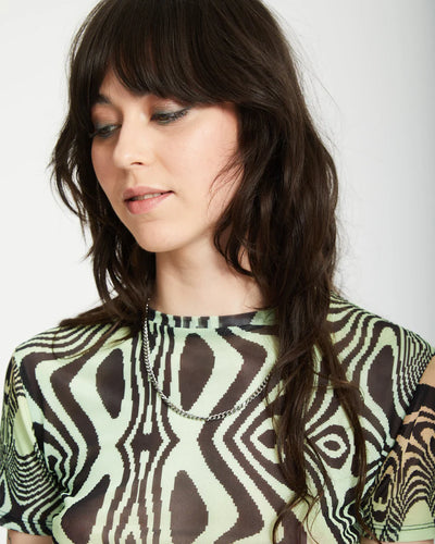 Volcom Fa Filip Rygalski  Crop Top T-Shirt - Multi