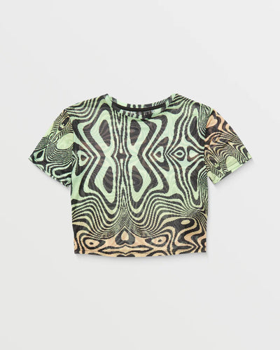 Volcom Fa Filip Rygalski  Crop Top T-Shirt - Multi