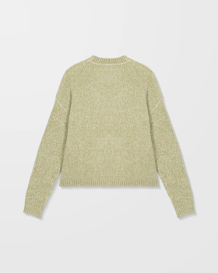 Volcom Bubble Tease Pullover Strick - Green Tea