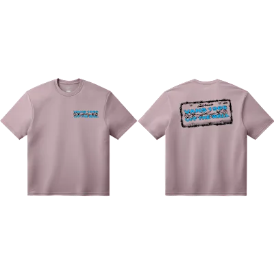 Vans Barb Plate Loose T-Shirt - Misty Mauve Alt Rosa