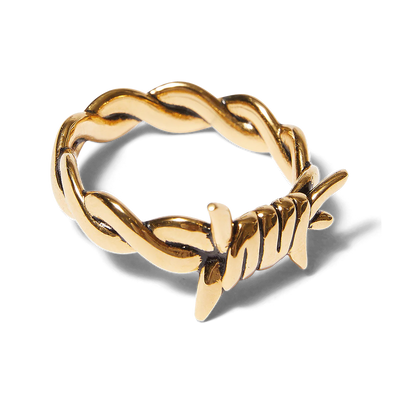 HUF Barbed Wire Ring - Gold
