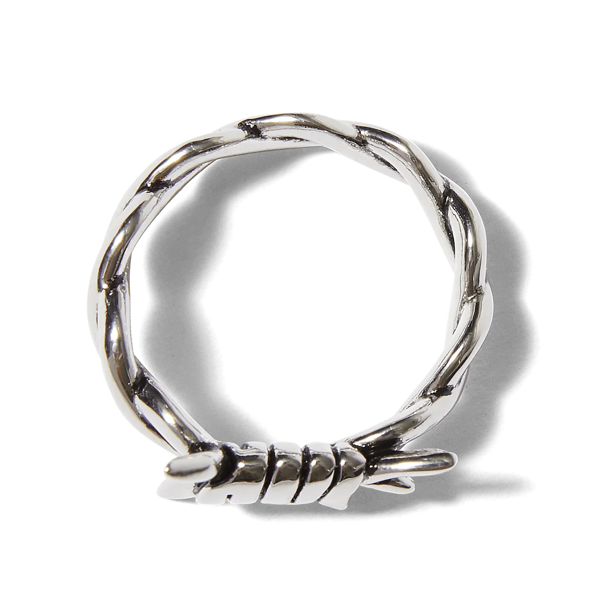 HUF Barbed Wire Ring - Silver