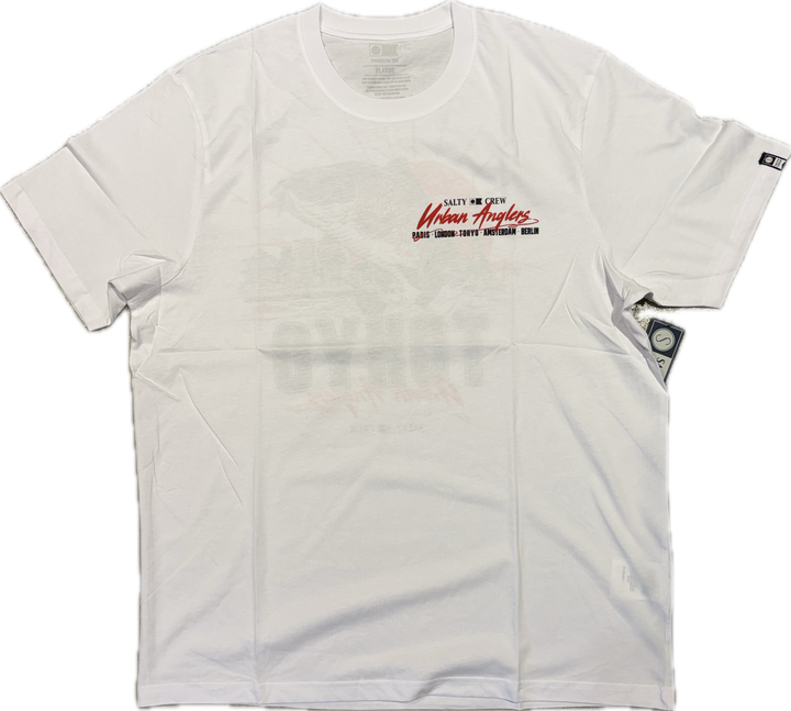 Salty Crew Tokyo Urban Angler Tee - White