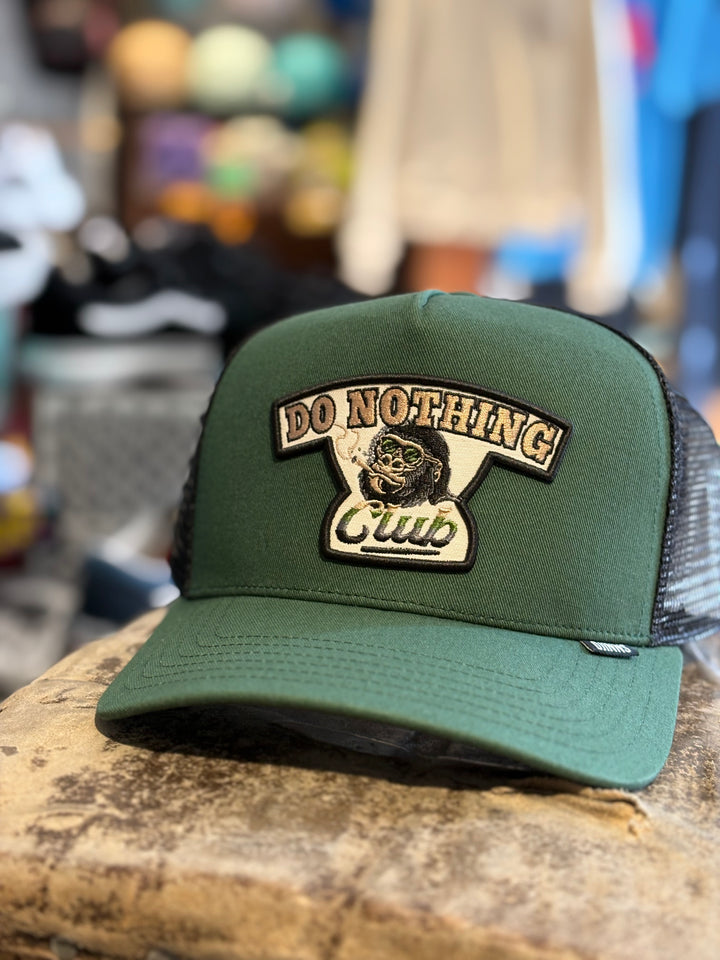 Djinns GorillaHFT DNC Trucker Cap - Olive Grün