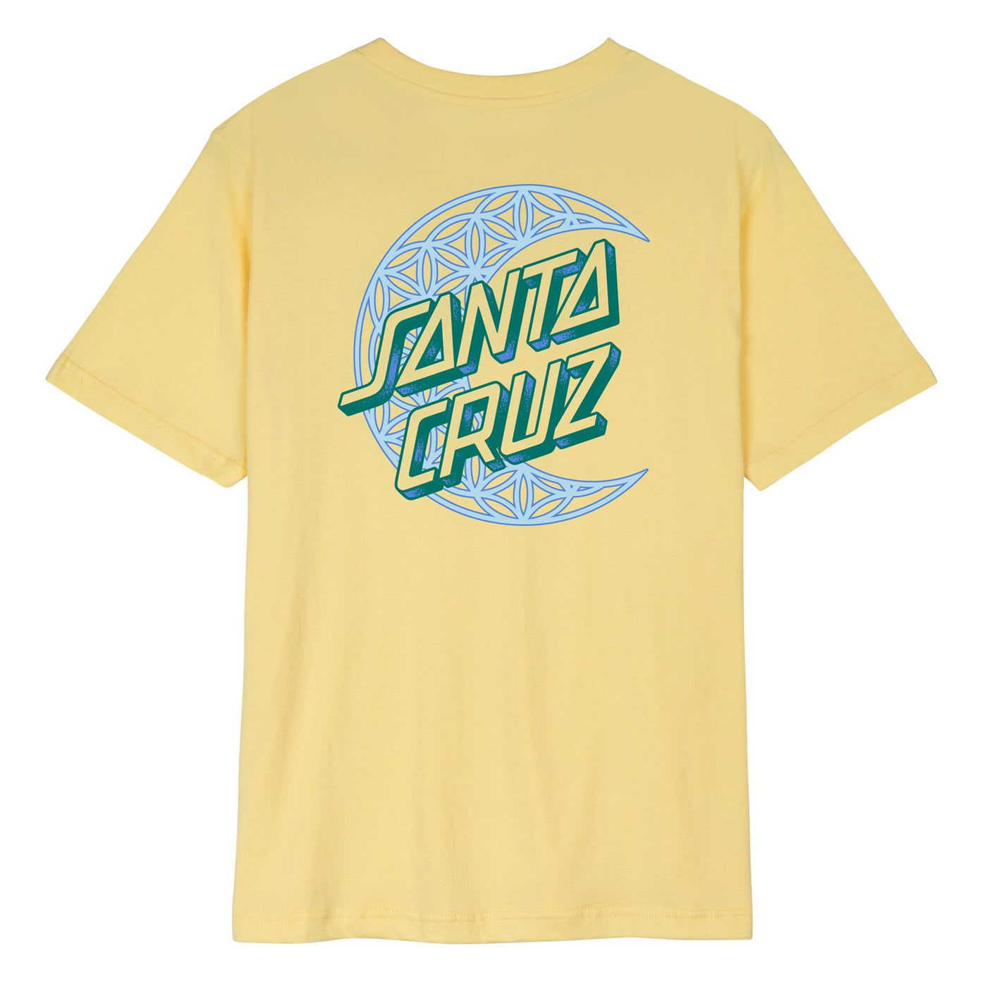 Santa Cruz Geo Moon Dot T-Shirt - Pale Banana