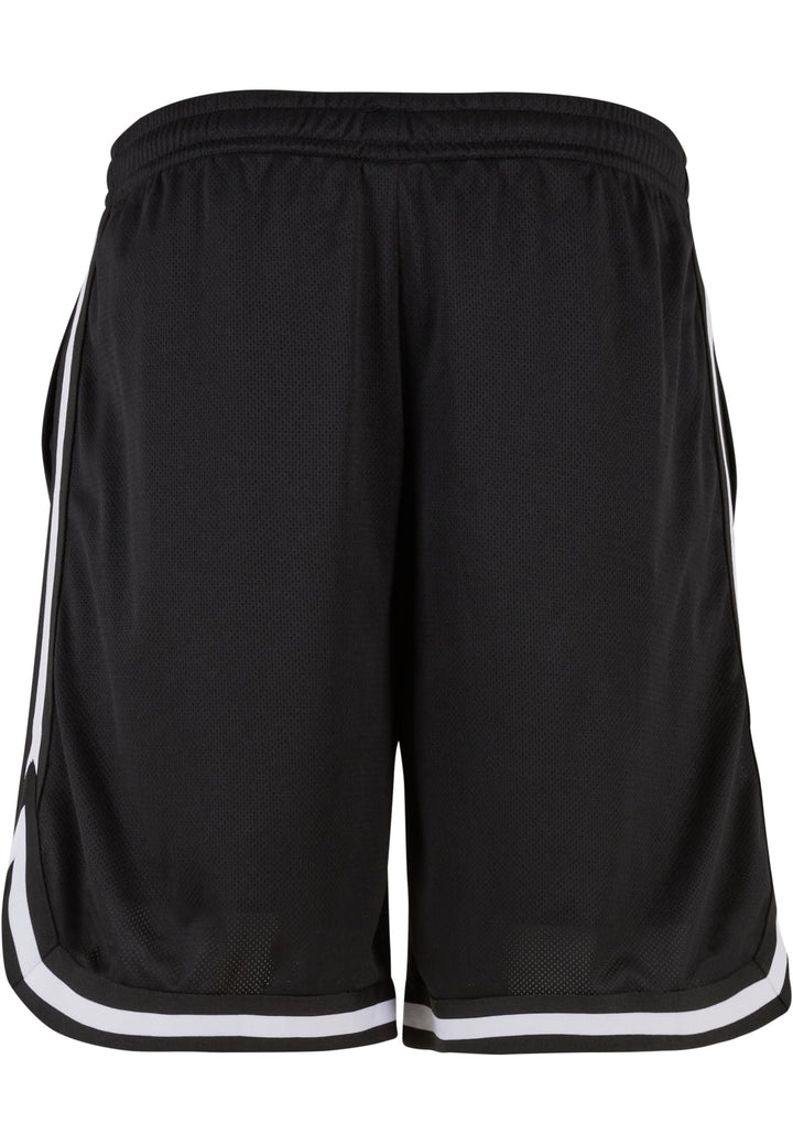 TB Two Tone Mesh Shorts BY 047 - Black / White
