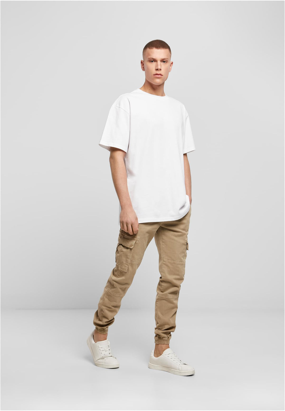 TB BY 102 Heavy Oversized Blank T-Shirt - White