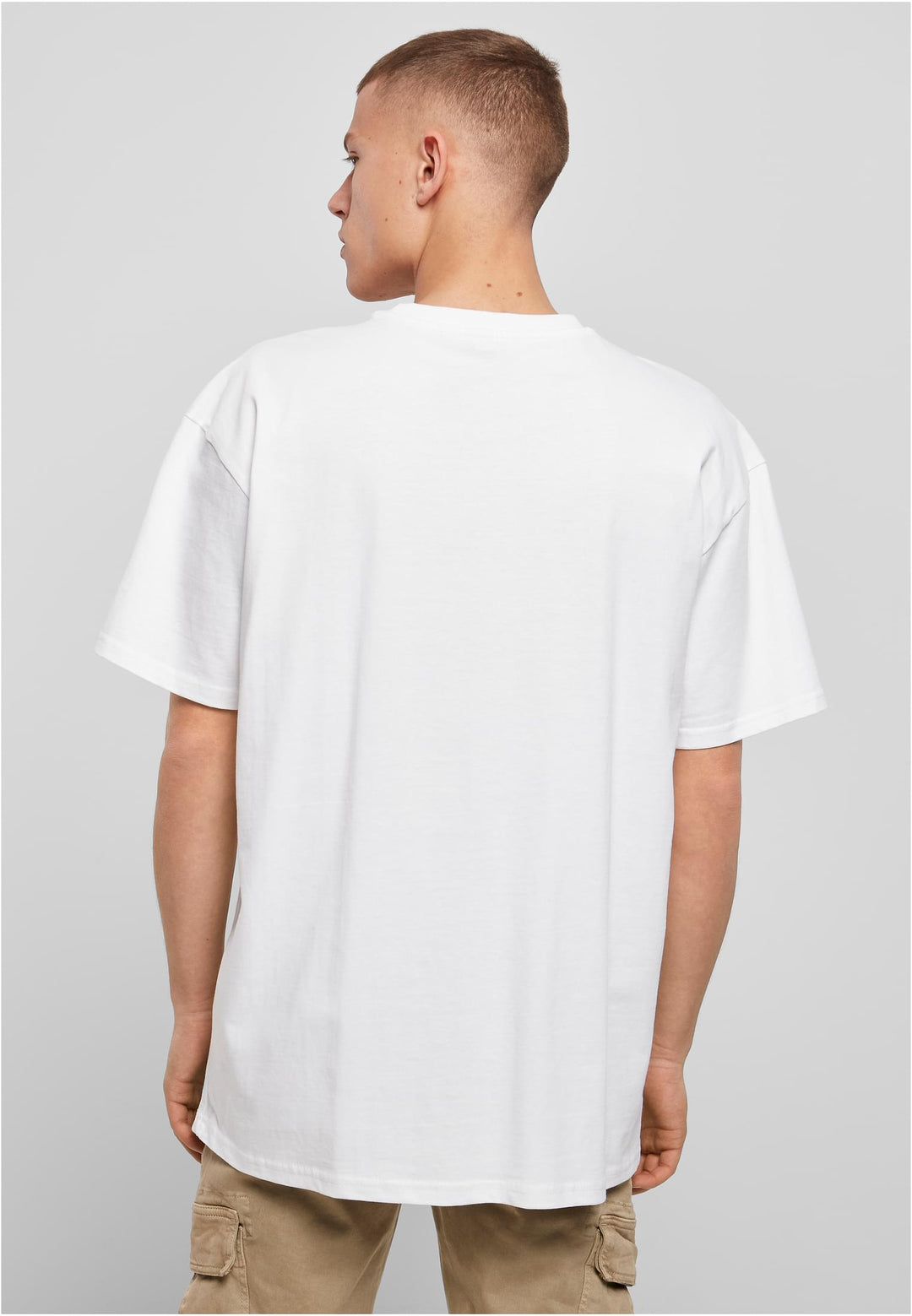 TB BY 102 Heavy Oversized Blank T-Shirt - White