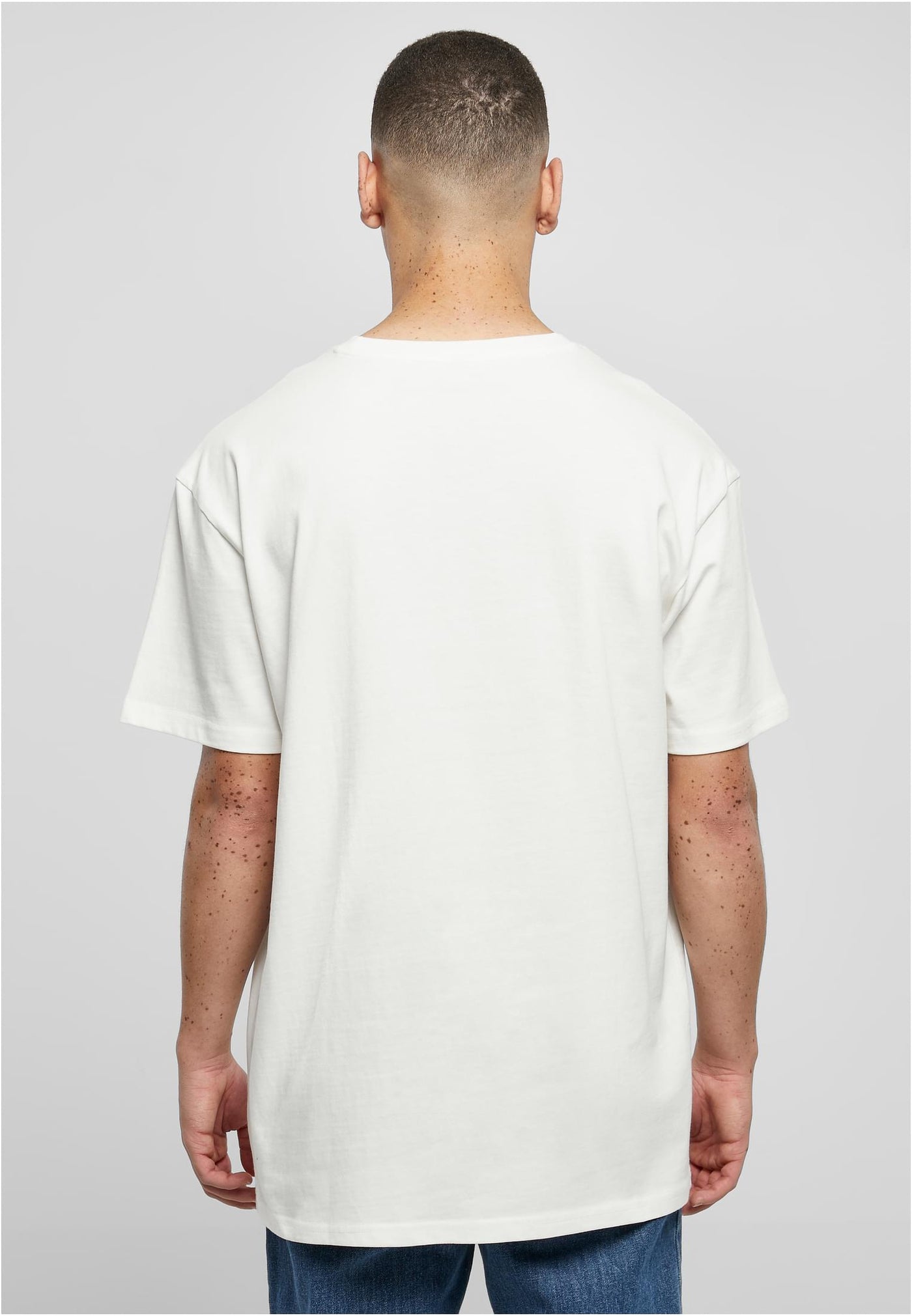 YO-C BY 102 Heavy Oversized Blank T-Shirt - Blanc White