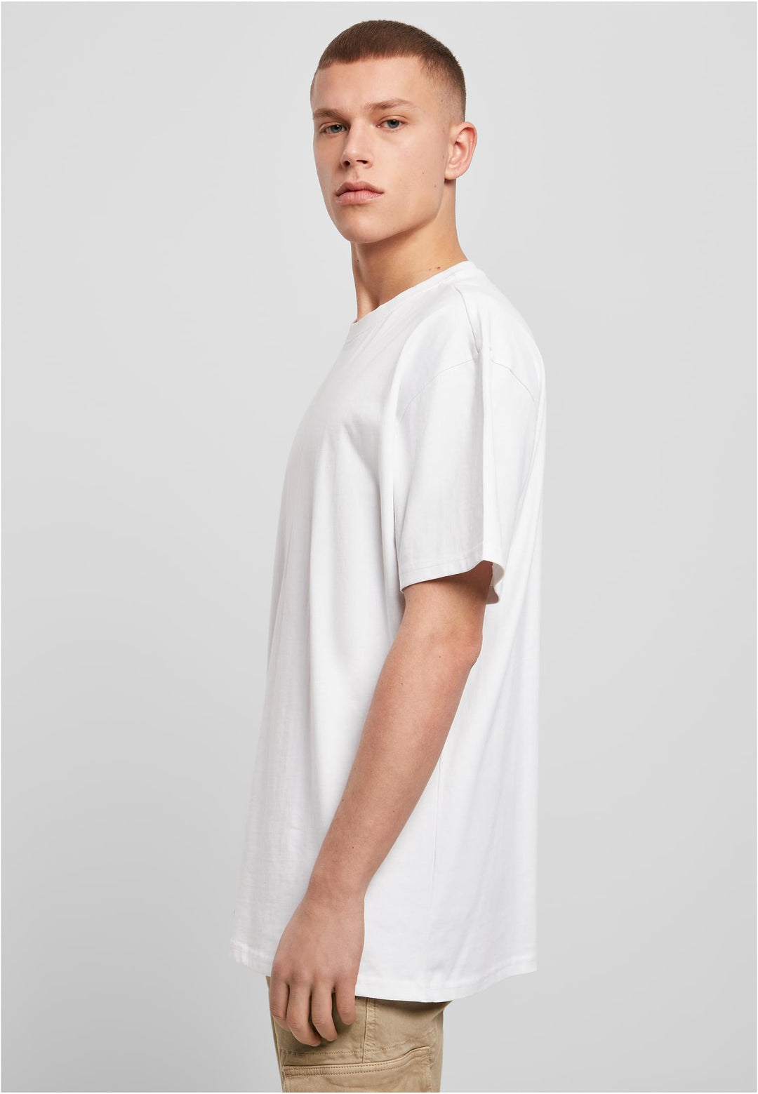 TB BY 102 Heavy Oversized Blank T-Shirt - White