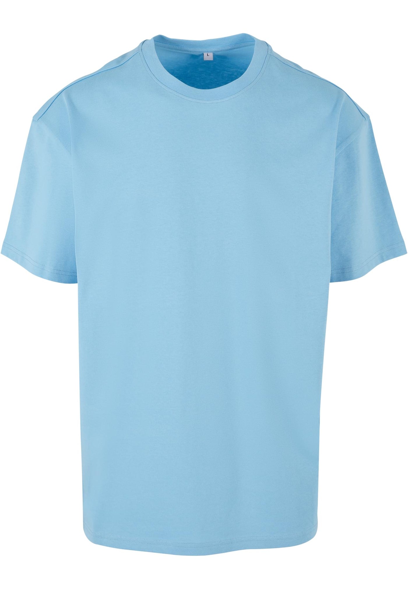 YO-C BY 102 Heavy Oversized Blank T-Shirt - Baltic Blue