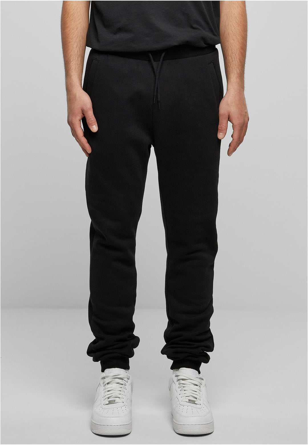 TB BY 174 Organic Basic Sweatpants Jogging Hose - Black