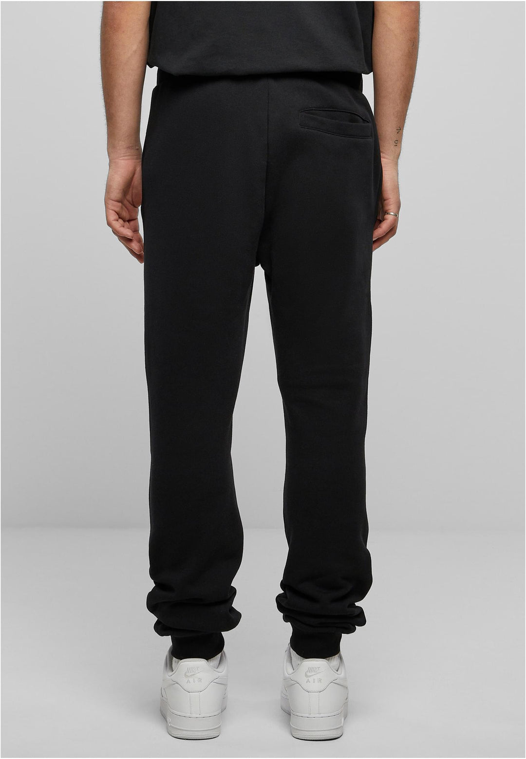 TB BY 174 Organic Basic Sweatpants Jogging Hose - Black