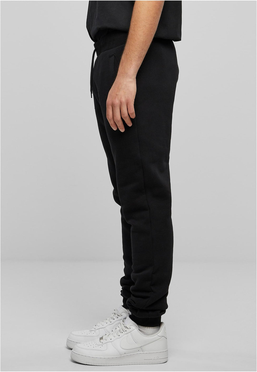 TB BY 174 Organic Basic Sweatpants Jogging Hose - Black