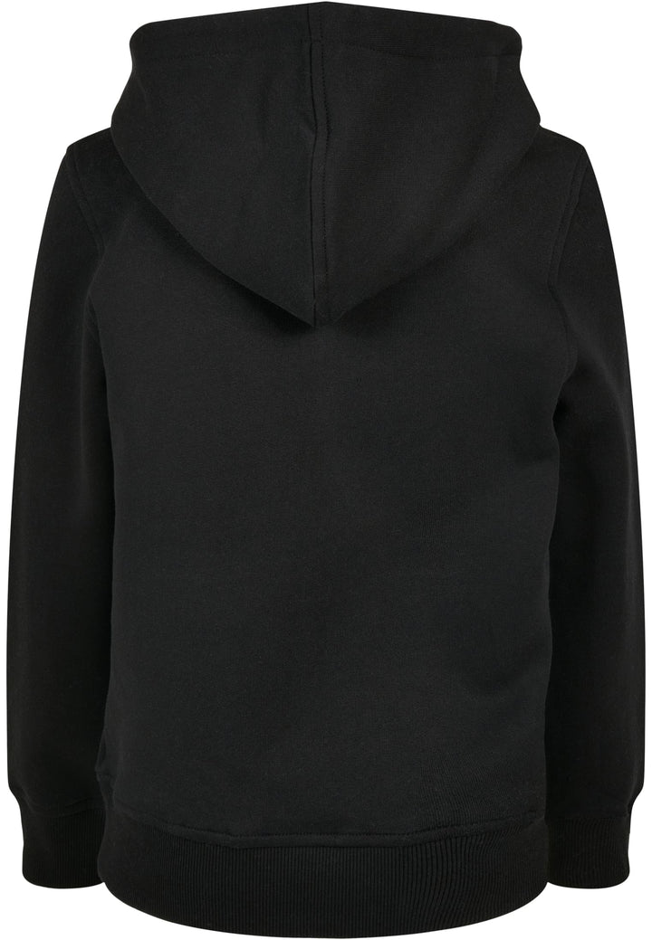 Sweat à capuche basique bio TB BY 185 pour enfants - Noir
