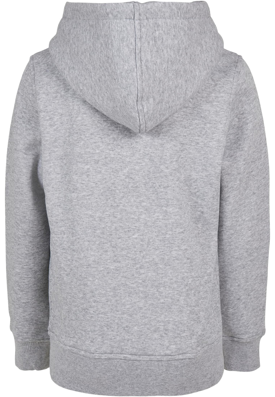 Sweat à capuche basique bio TB BY 185 pour enfants - Gris chiné
