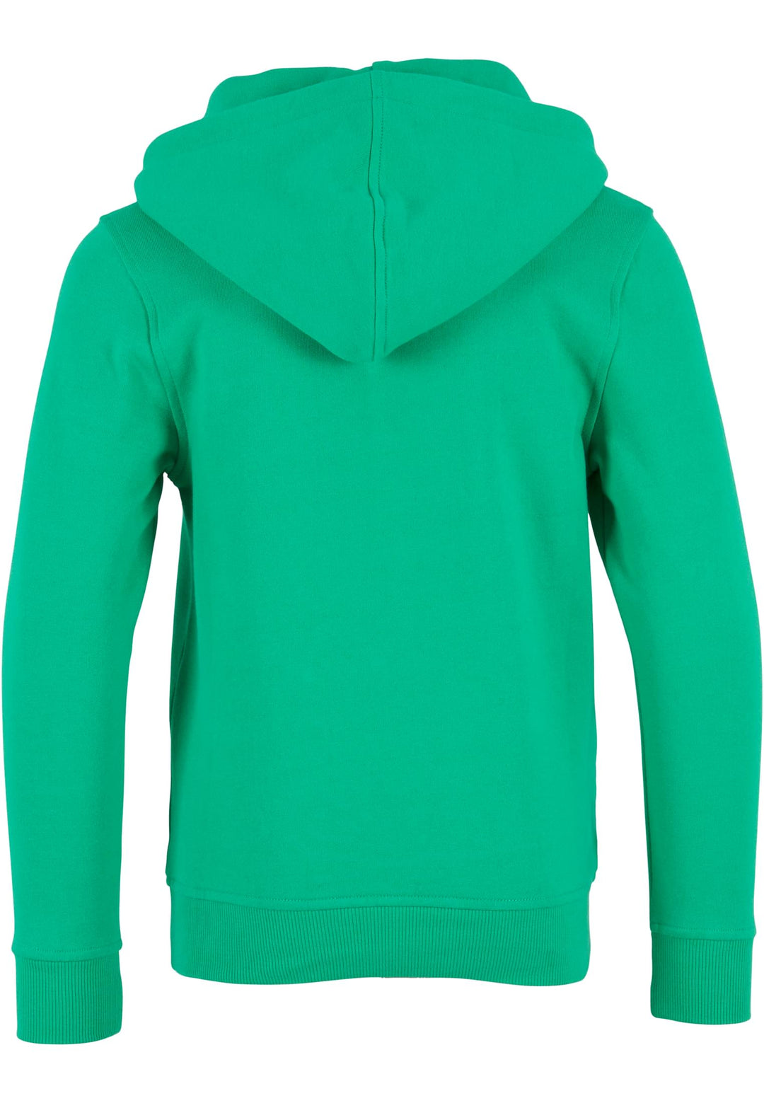 Sweat à capuche basique bio pour enfants TB BY 185 - Vert gazon