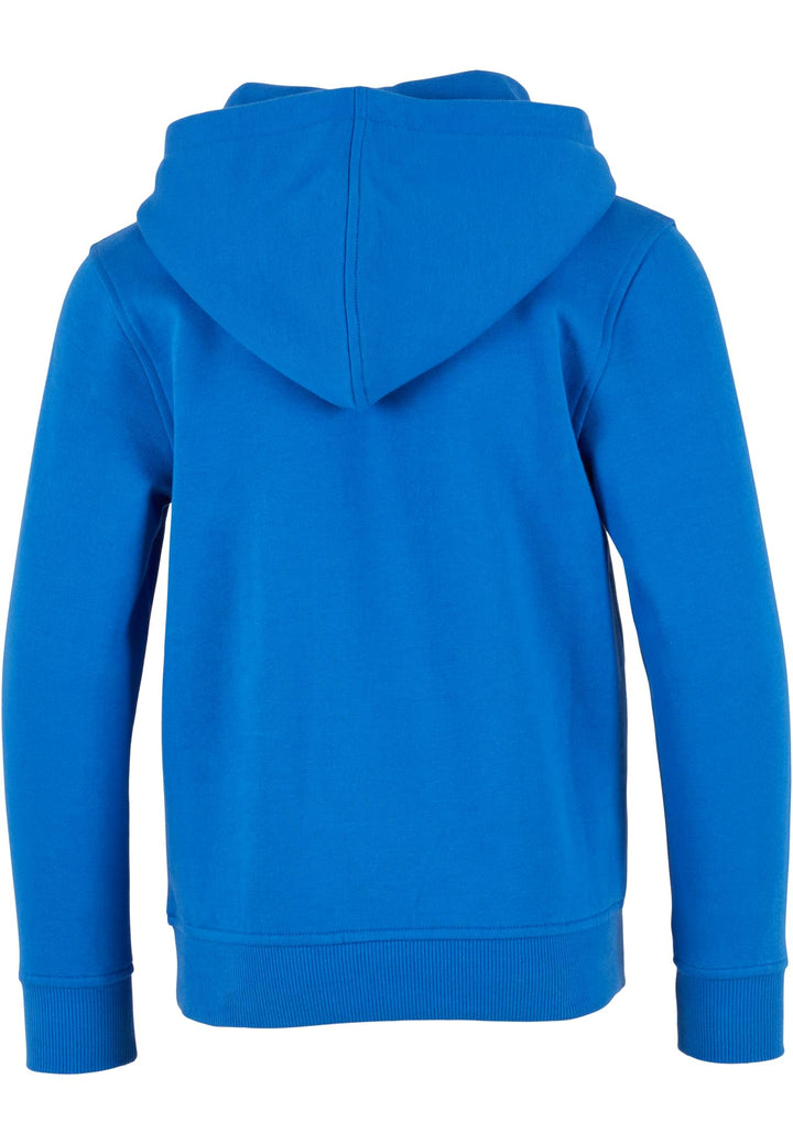 Sweat à capuche basique bio TB BY 185 pour enfants - Bleu intense