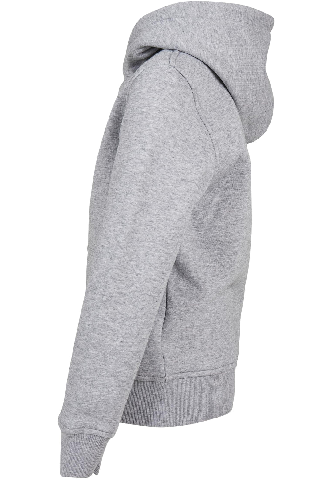 Sweat à capuche basique bio TB BY 185 pour enfants - Gris chiné