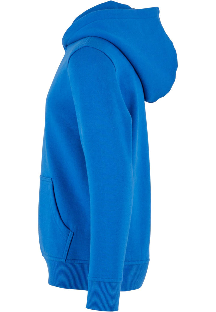 Sweat à capuche basique bio TB BY 185 pour enfants - Bleu intense