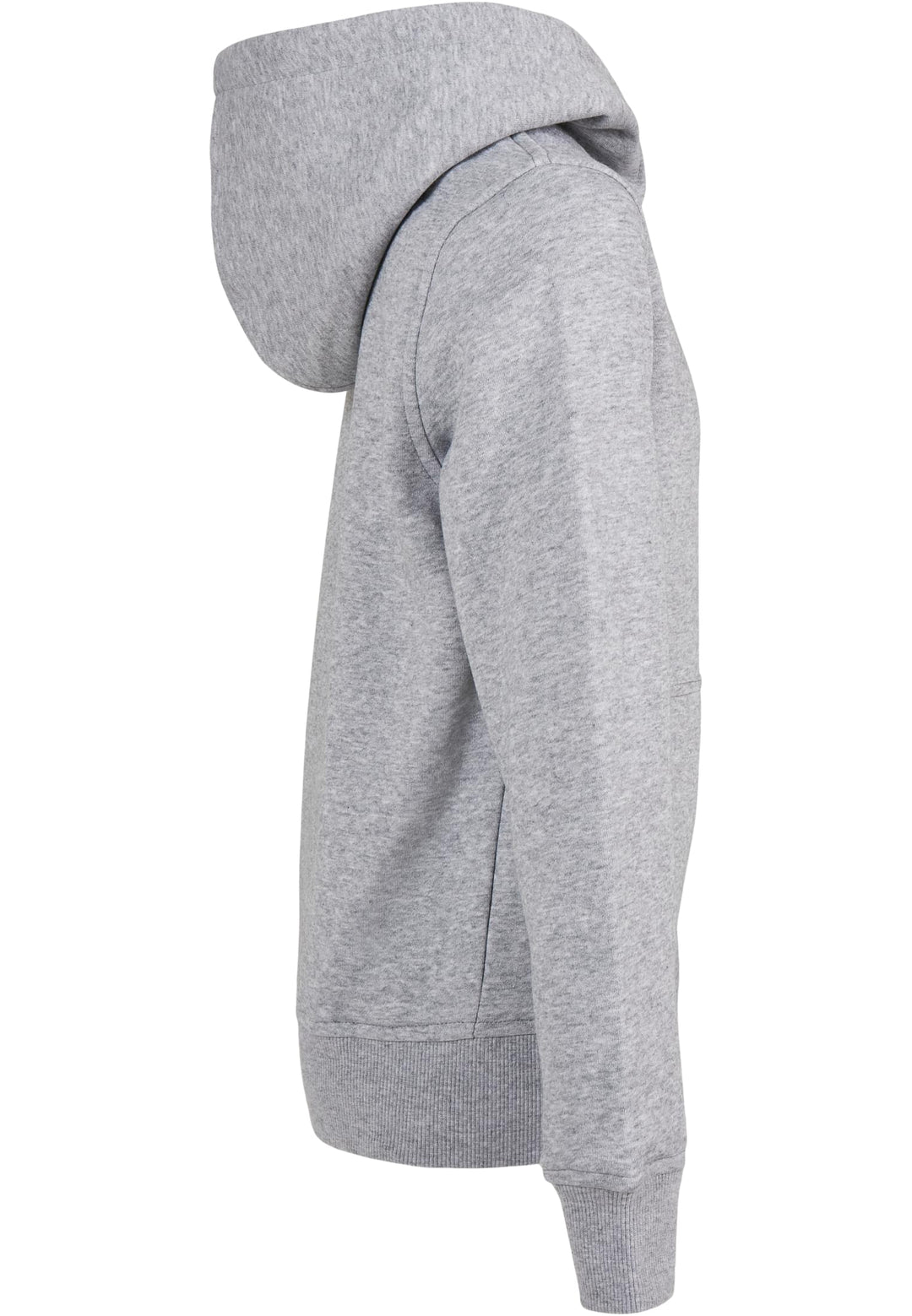Sweat à capuche basique bio TB BY 185 pour enfants - Gris chiné