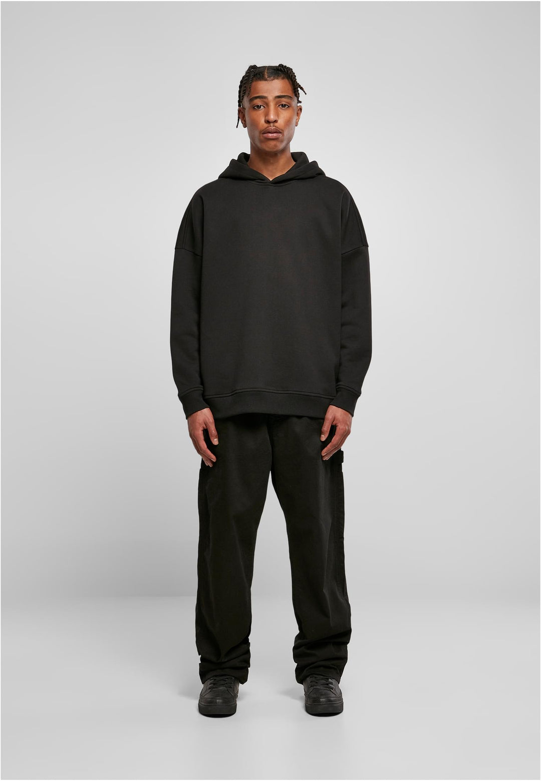 TB Oversized Cut On Sleeve Hood BY 199 - Black