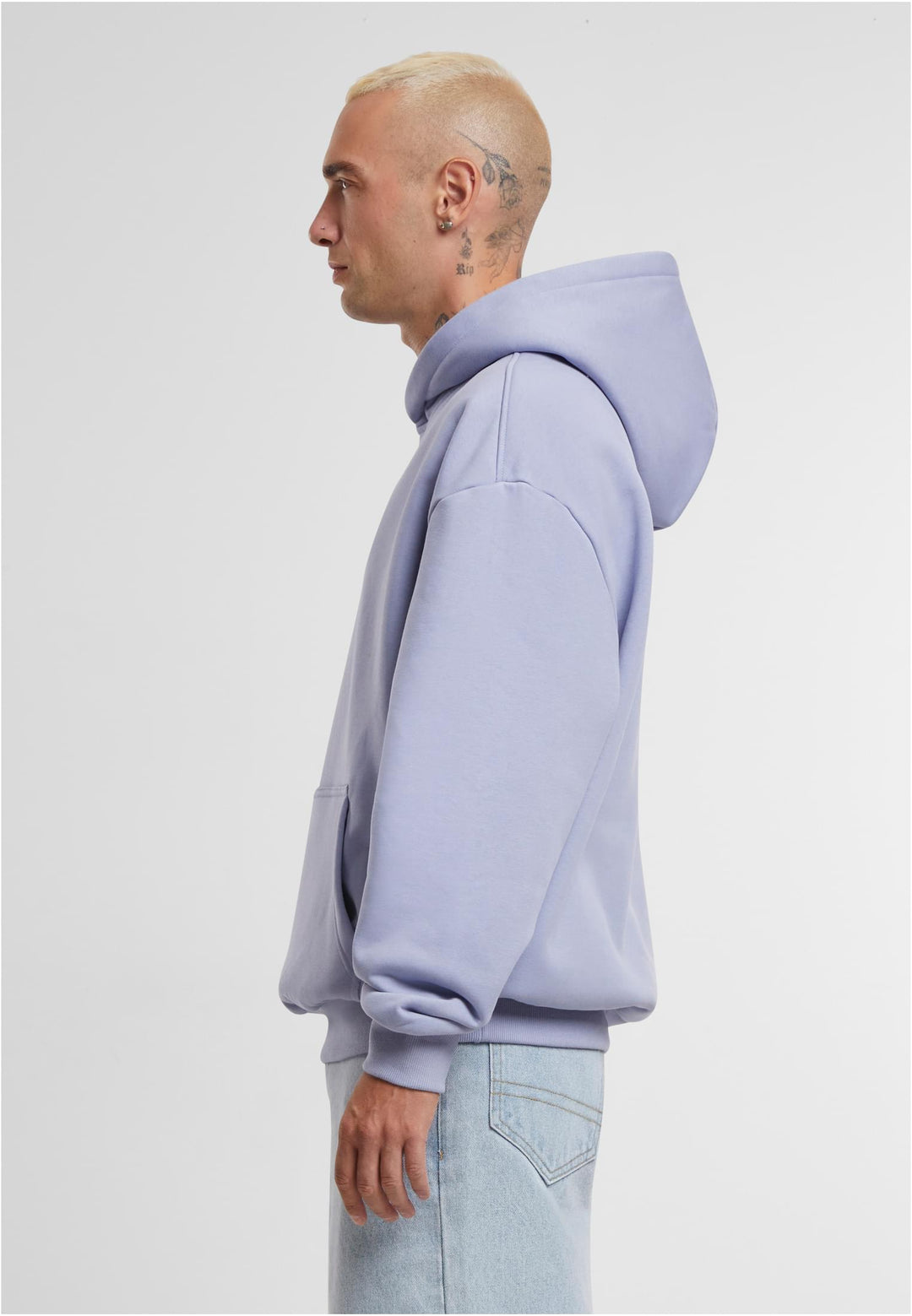 TB Ultra Heavy Oversized Hood BY 268 - Viola Blue