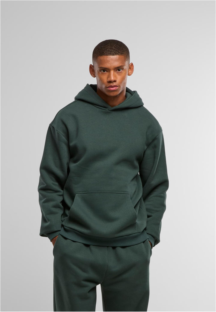 TB Fluffy Hood BY 284 - Bottle Green