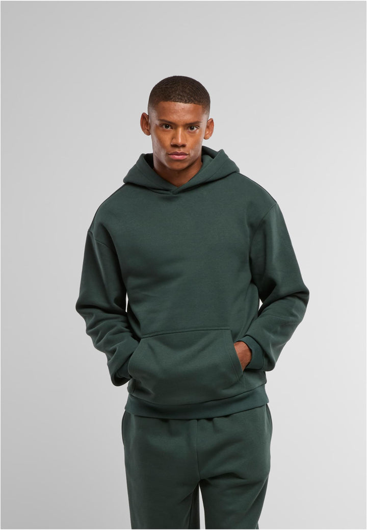 TB Fluffy Hood BY 284 - Bottle Green