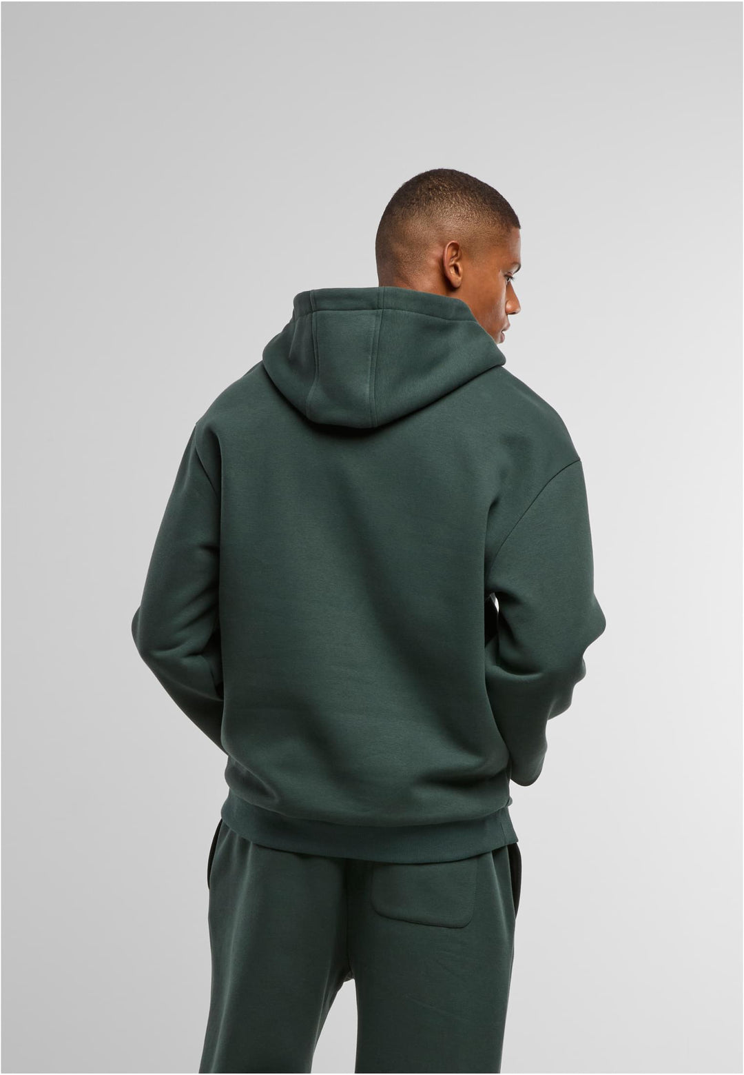 TB Fluffy Hood BY 284 - Bottle Green