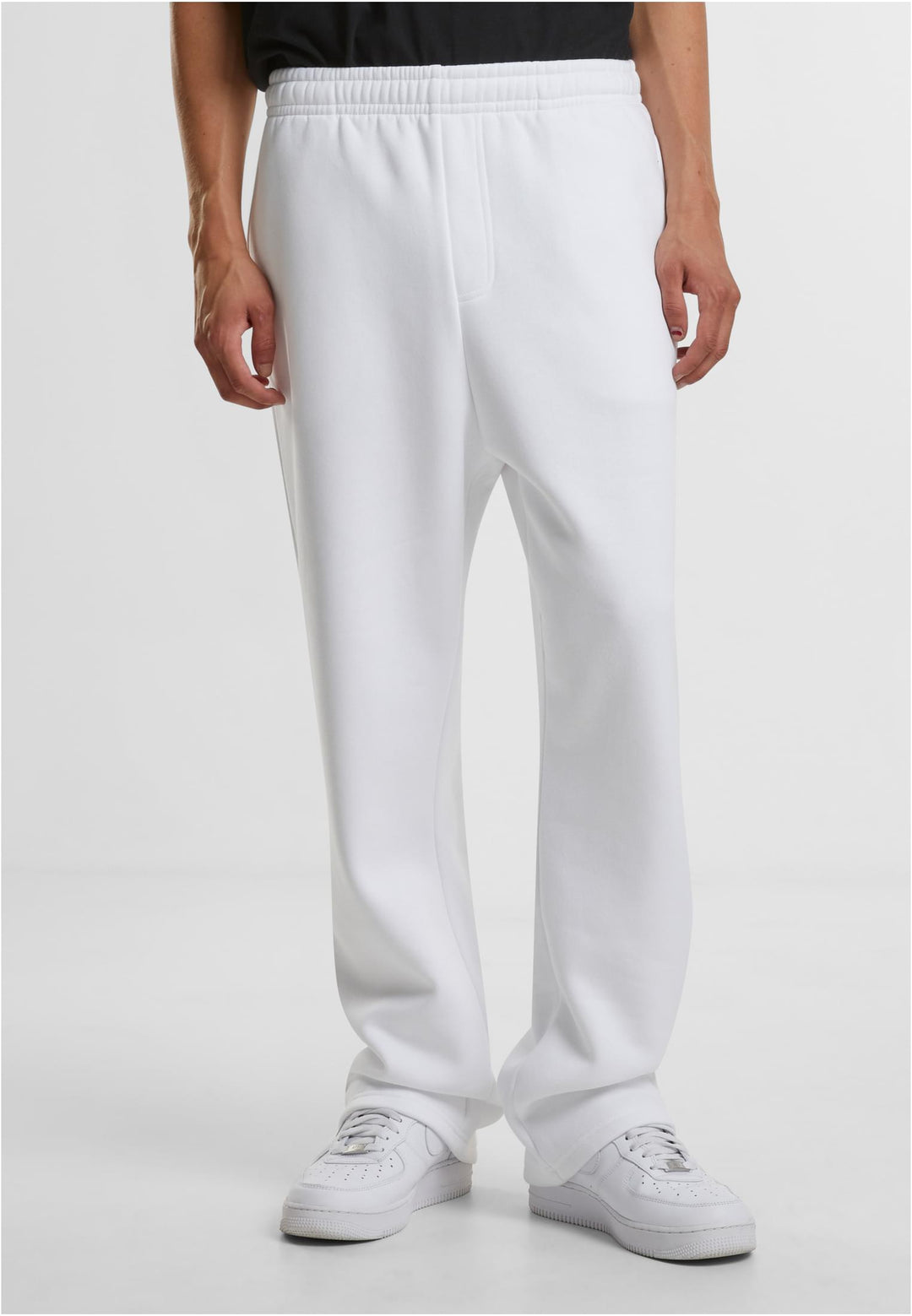 TB Fluffy Trackpants  Jogging Hose BY 288 - Weiß