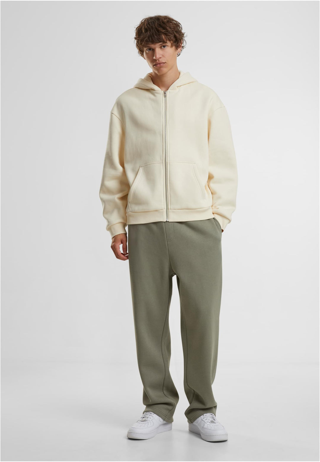 TB Fluffy Trackpants Jogging Hose BY 288 - Pale Olive