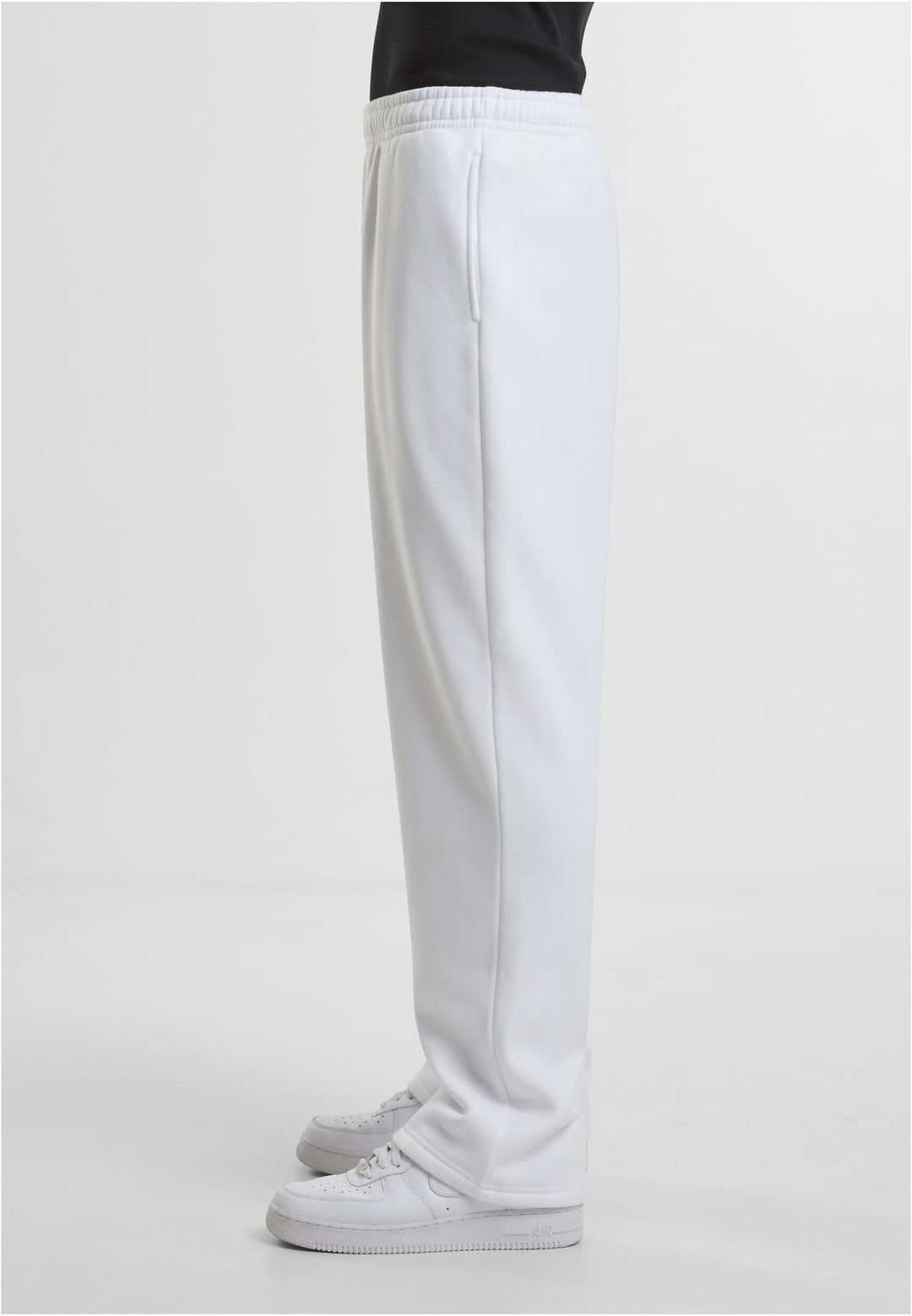 TB Fluffy Trackpants  Jogging Hose BY 288 - Weiß