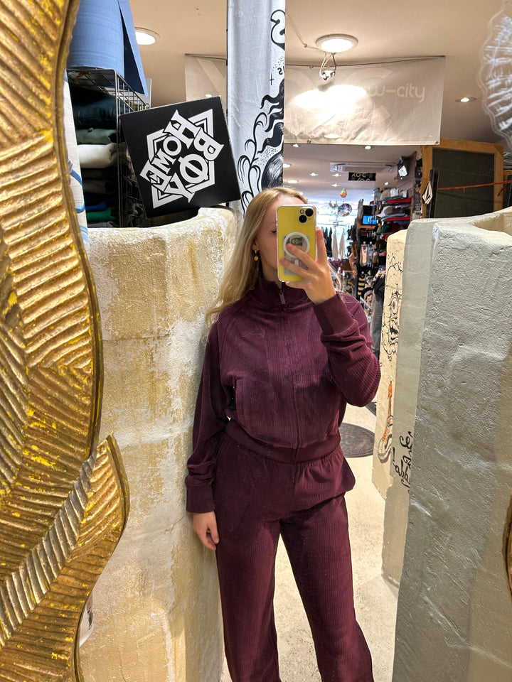 Karl Kani Signature Corduroy Cort Trackjacket - Plum
