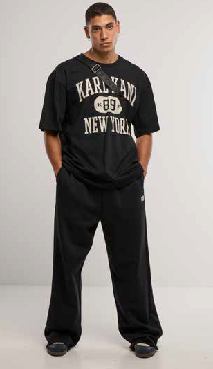 Karl Kani HERITAGE 89 OVERSIZED T-SHIRT - Black