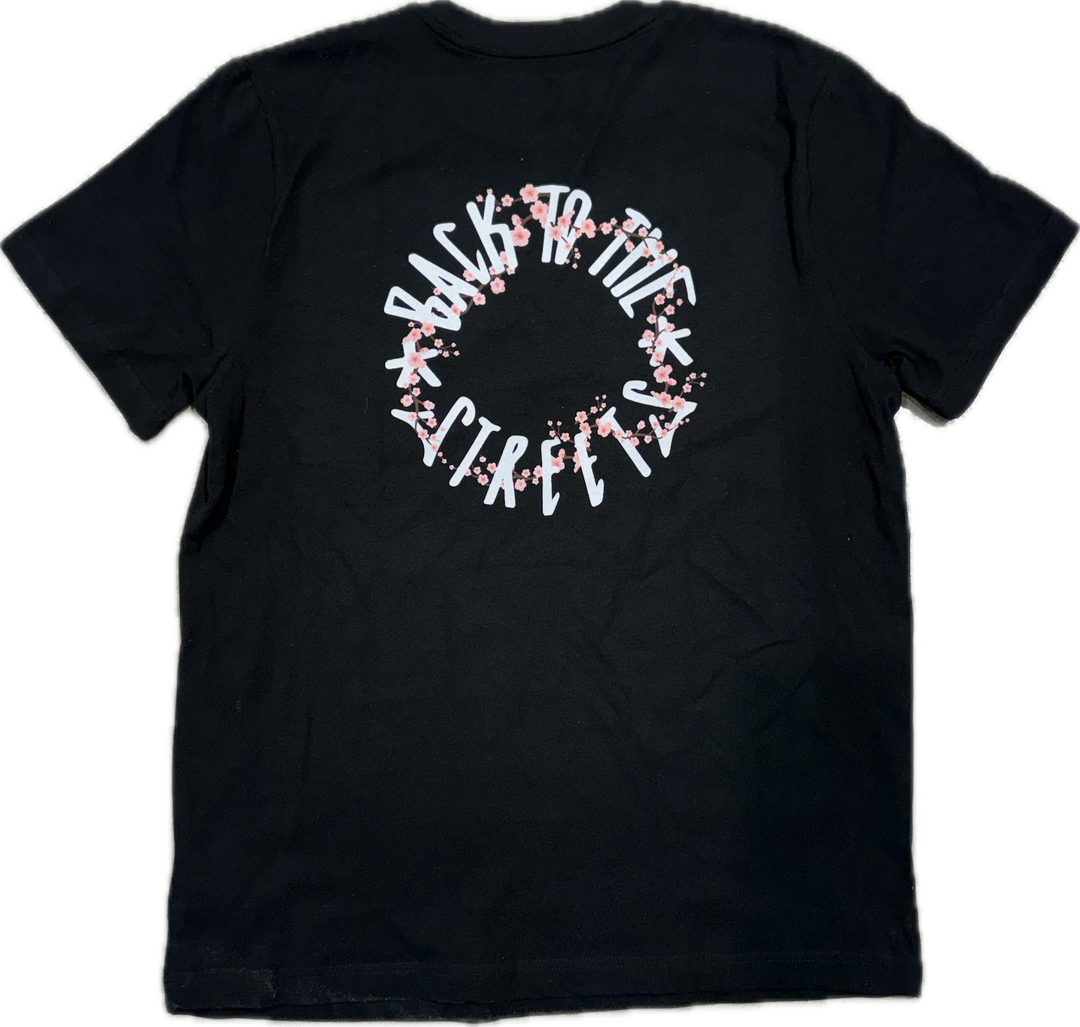 Back to the Streets Blossom T-Shirt - Black