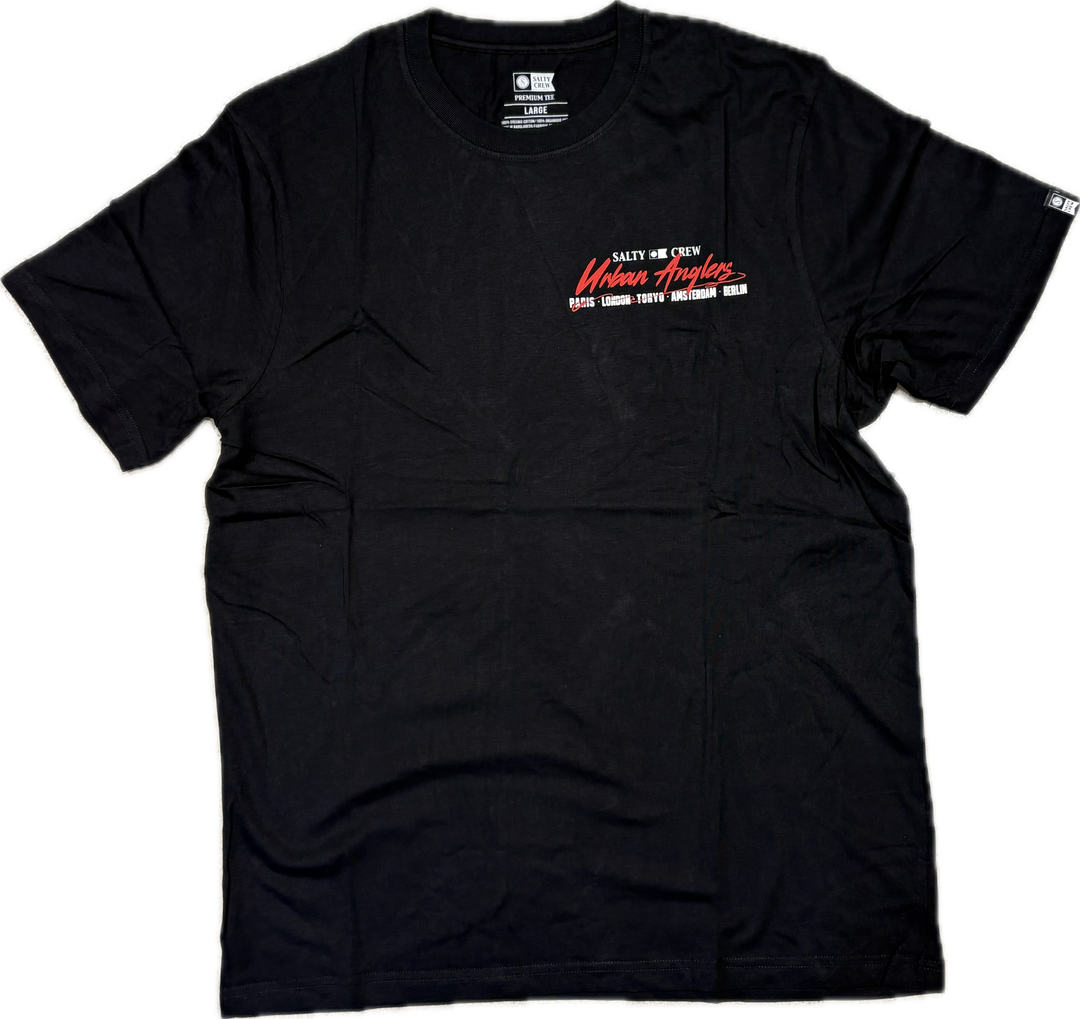 Salty Crew Tokyo Urban Angler Tee - Black