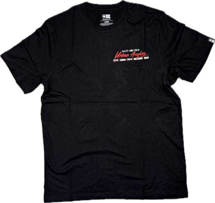 Salty Crew Tokyo Urban Angler Tee - Black