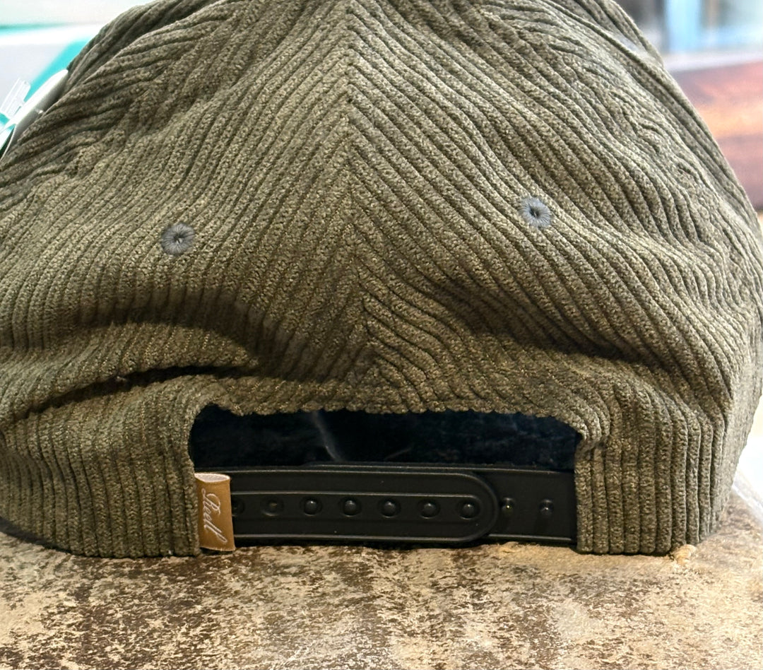 Reell Arc Suede Cap - Olive Leaf Cord