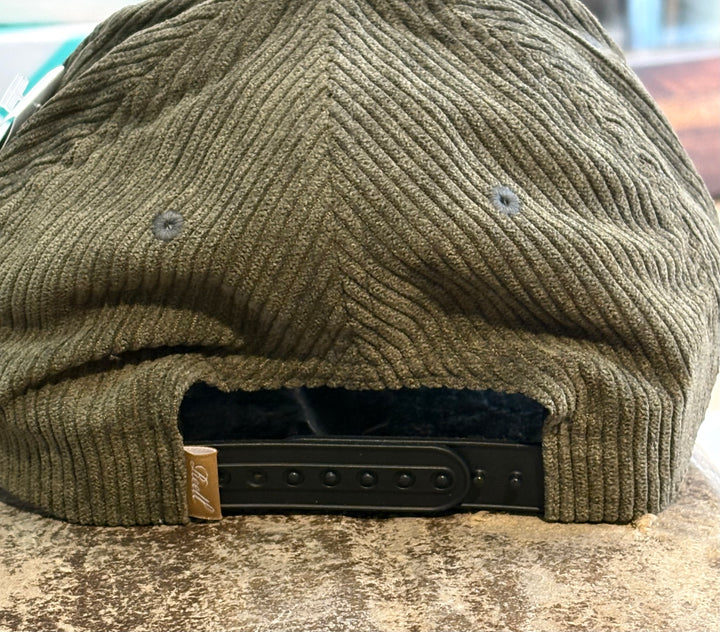 Reell Arc Suede Cap - Olive Leaf Cord