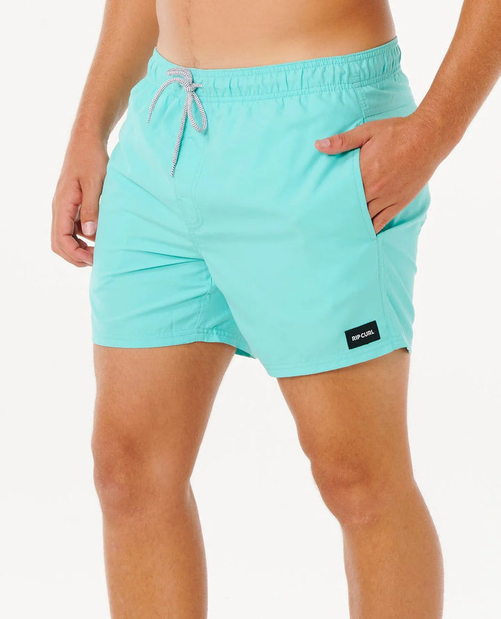 Ripcurl Offset Volley 15" Boardshort Badehose - Aqua